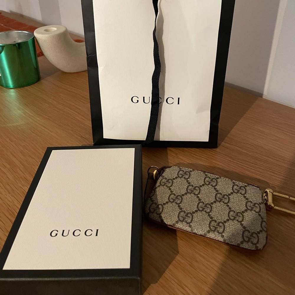 Gucci GG Supreme Key Case